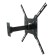Kromax Optima-403 bracket, for TV, sloping-in-houses., 15-55 ", 76-256 mm from the wall, black