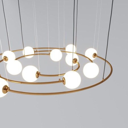 Suspended lamp BROOK, 5W, G9, 112x113x120 cm-2