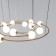 Suspended lamp BROOK, 5W, G9, 112x113x120 cm