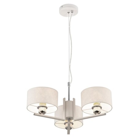 Suspended chandelier Citilux "Tilda" CL469130, 55x55x30 cm, 3x75W, E27, white color