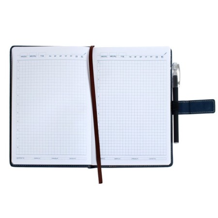 Delivery of a low -end A5, 140 sheets in a cage, leatherette cover, mix, with a strap-8