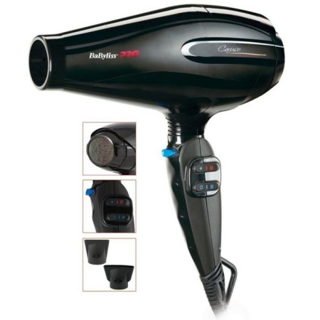 Feng Babyliss Bab6510ire, 2400 watts, 2 speeds, 4 temperature conditions, 2 nozzles