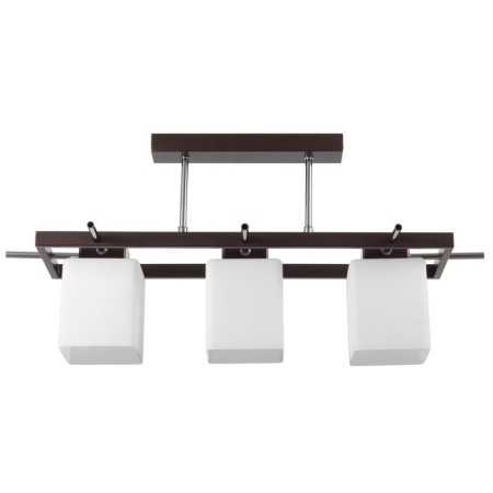 Chandelier 2731/3 E27 40W brown-chromium 50x27x28 cm Bayerlux-3