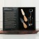 A set for wine and cheese in the book "For the perfect evening", 21.5 x 16 cm