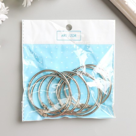 Ring for creativity (for photo albums) "silver" int. D = 5 cm external. D = 5.5 cm-3