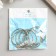 Ring for creativity (for photo albums) "silver" int. D = 5 cm external. D = 5.5 cm
