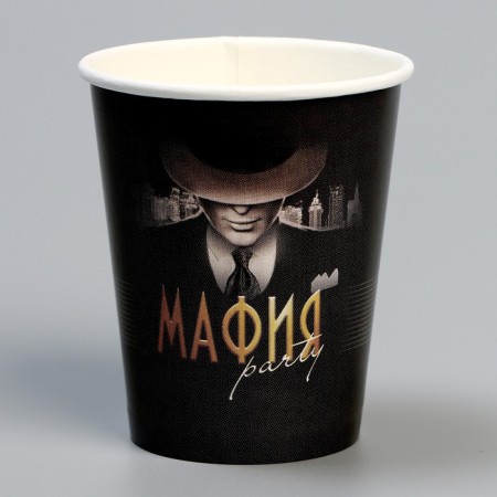 A single -single paper "mafia" 250 ml, set of 6 pieces-2