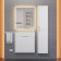 Tumbling under the sink uperwood modul, 60 cm, suspended, matte, white