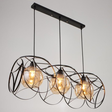 Lamp Bayerlux 1691/3 E27 40W Black 66x23x22.5 cm-1