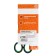 Scissors 13.5 cm, "standard", plastic handles, euro suspension