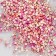 Glass beads 11/0 "cylinder. Caramel-pink gloss" 10 g