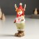 Polystone souvenir "Olesha in a cap-cap with a gift" 3.5x4x11.5 cm