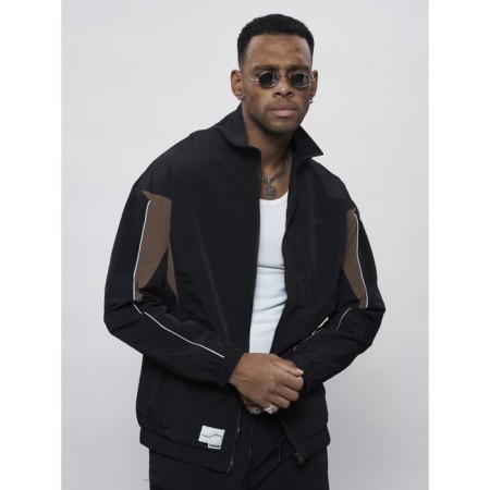 Sports suit men's, size 48, black color-20