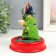 Plastic pendulum from the solar battery "Guan Yu with the dragon at the armor" 11.5x11.5x15 cm