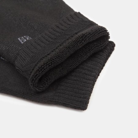 Socks male terry, black color, size 25-27-2