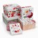 Set of boxes 10 in 1, gift packaging, “Flowers”, 10.2 x 10.2 x 6–28.2 x 28.2 x 15 cm 15 cm