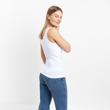 Female T -shirt, white color (Bianco), size 46/48 (M/L)-3
