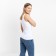 Female T -shirt, white color (Bianco), size 46/48 (M/L)