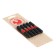 Black sauce, set 5 pieces (length65 ± 1 mm; diameter 10.5 ± 0.6 mm), in the blister