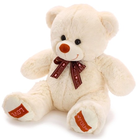 Soft toy "Bear Amur" Milk, 70 cm-1