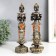 Polystone souvenir "Buddha in elegant Lunga" MIX 6.5x6.5x25 cm