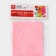 Axing rug Dalyan "Leaves", silicone, 37.5 × 8 × 0.1 cm, pink color