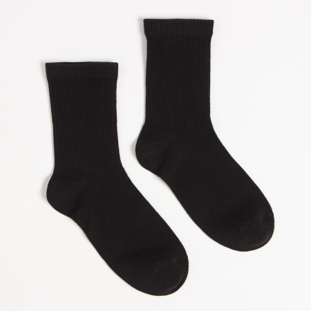 Socks, black color, size 23-25 ​​(37-40)-1