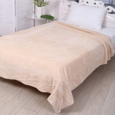 Kolette cover 200x220cm, beige, Velsoft 270g/m, 100% polyester