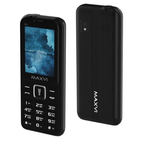 MaxVi K21 Black smartphone-1