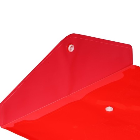A set of 6 pieces, a button folder, A5, 180 microns, corrugated, fluorescent, 6 colors-8
