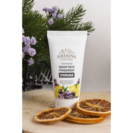 Natural toothpaste Cleaning "Coal", 50 ml-2