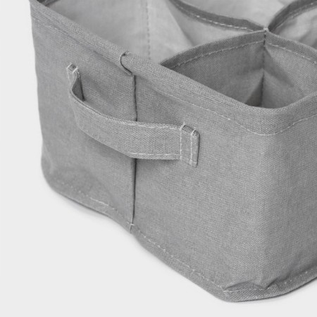 Organizer for linen LADOM, 4 cells, 20.5 × 20.5 × 12 cm, color gray color-4