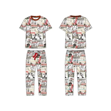 Pajama for the boy PlayTode: T -shirt and trousers, height 104 cm-5