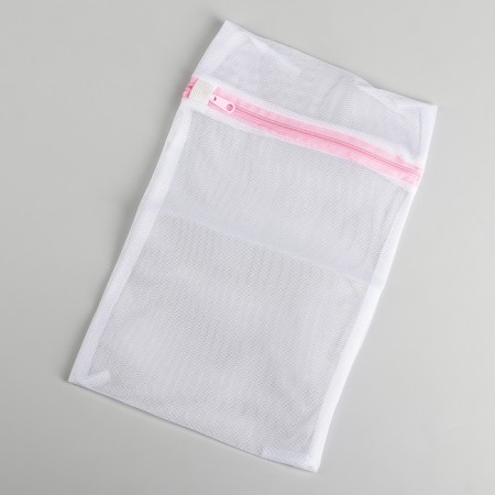 A bag for washing linen shade, 20 × 30 cm, small mesh, color mix-1