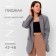 Women's jacket Minaku: classic color gray, rr 42-44
