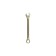 Combined Key Rexant 82-5803-2, yellow zinc, 8 mm