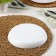 Dessert plate Precious, D = 19 cm, white color