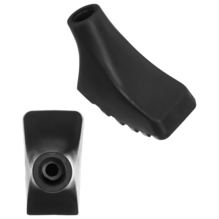 A set of protective caps for tracking sticks, shoes, 2 pcs., Black color-4