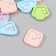 Decor for creativity plastic "Funny forms with balls" MIX 2.3x2.3 cm