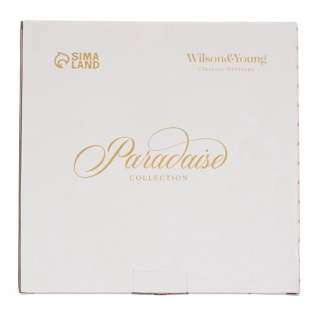 Plates Wy Eternal, D = 25.5 cm, dining, set 2 pcs, porcelain-5