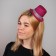 Carnival hat "Cylinder", on an elastic band, Mix colors