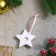 A set of Christmas tree decorations for coloring 4 pcs. "Unicorns" with a suspension, brush