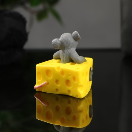 Figure soap "mouse in cheese" 70 g-2
