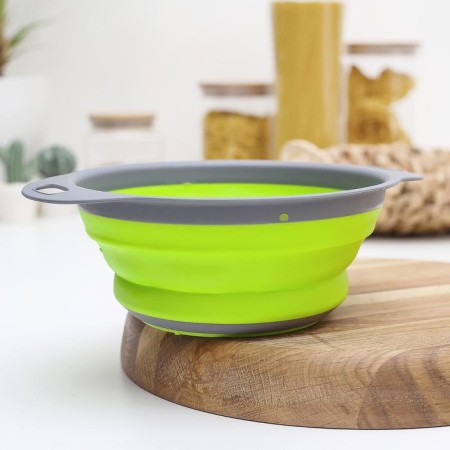 A colander of the folding shares "Compact", 24 × 19.5 × 8 cm, color mix-3