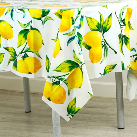 Single tablecloth "lemons" 180x137-3
