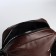 Male bag with lightning, brown color