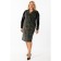 Female dress, size 54, black color, green