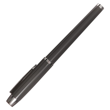 Organizer on the rings A6+, 80 sheets, leatherette, with a valve, a line, with a handle, in a gift box, gray-8