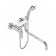 Vidima Balance Ba268AA bath mixer, single -leaf, pour 84 mm, watering can, chrome