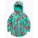 Vetrovka for girls, height 98 cm, emerald color